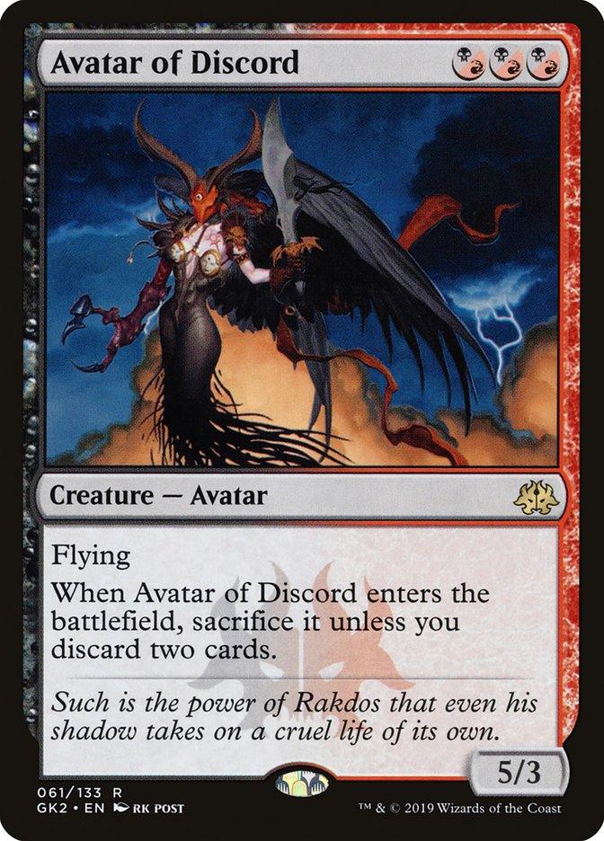Avatar of Discord [Ravnica Allegiance Guild Kit] - La Boîte Mystère ( The Mystery Box)