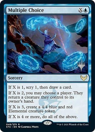 Multiple Choice (Promo Pack) [Strixhaven: School of Mages Promos] - La Boîte Mystère ( The Mystery Box)