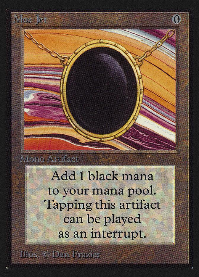 Mox Jet (Black Stone) [International Collectors’ Edition] - La Boîte Mystère ( The Mystery Box)