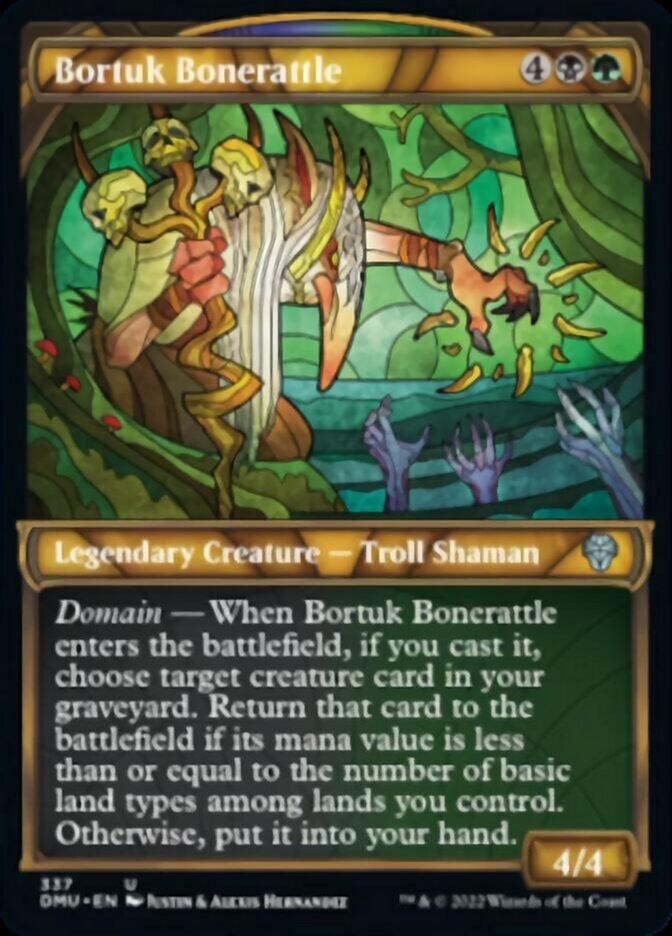 Bortuk Bonerattle (Showcase Textured) [Dominaria United] - La Boîte Mystère ( The Mystery Box)