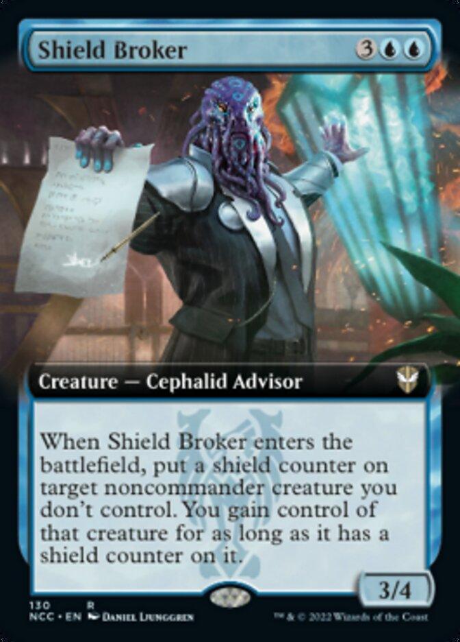 Shield Broker (Extended Art) [Streets of New Capenna Commander] - La Boîte Mystère ( The Mystery Box)
