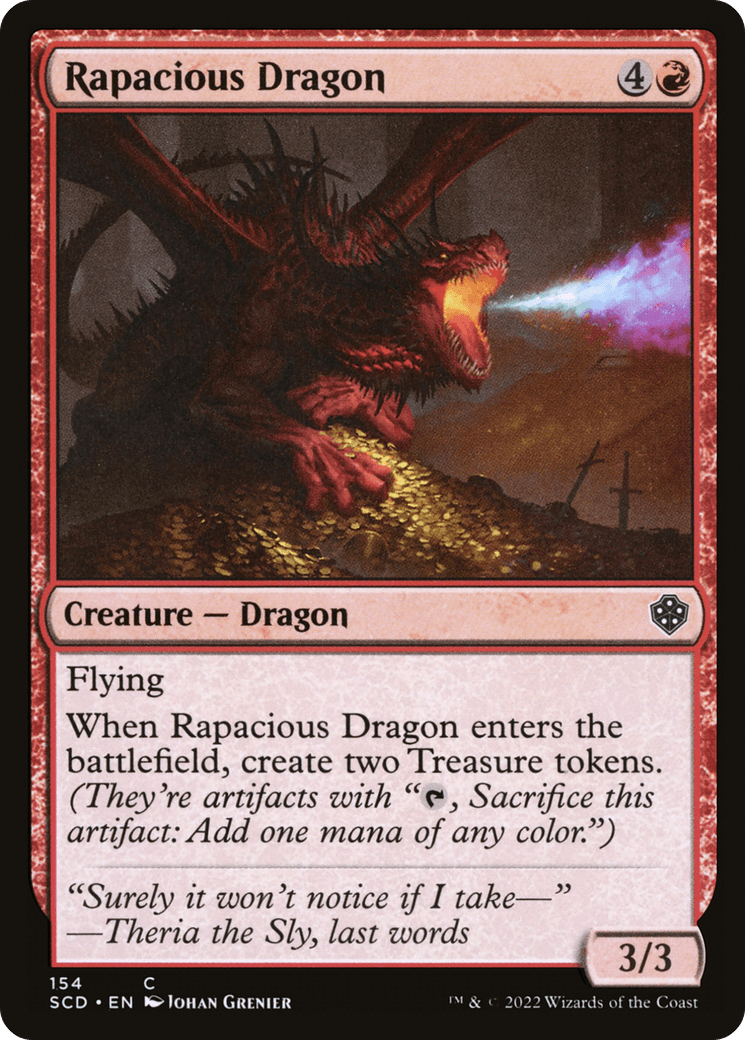 Rapacious Dragon [Starter Commander Decks] - La Boîte Mystère ( The Mystery Box)