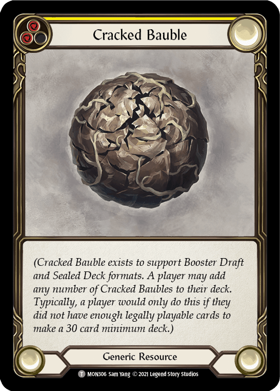 Cracked Bauble [MON306] 1st Edition Normal - La Boîte Mystère ( The Mystery Box)
