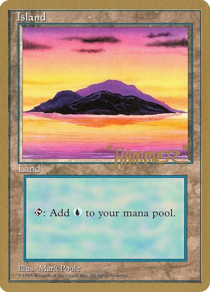 Island (shr368) (Shawn "Hammer" Regnier) [Pro Tour Collector Set] - La Boîte Mystère ( The Mystery Box)