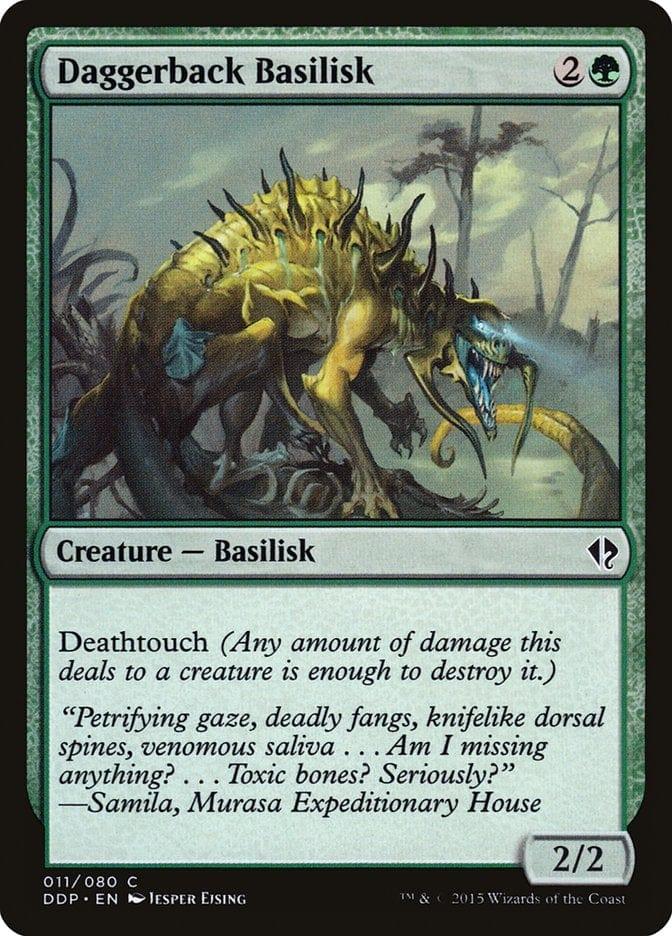 Daggerback Basilisk [Duel Decks: Zendikar vs. Eldrazi] - La Boîte Mystère ( The Mystery Box)