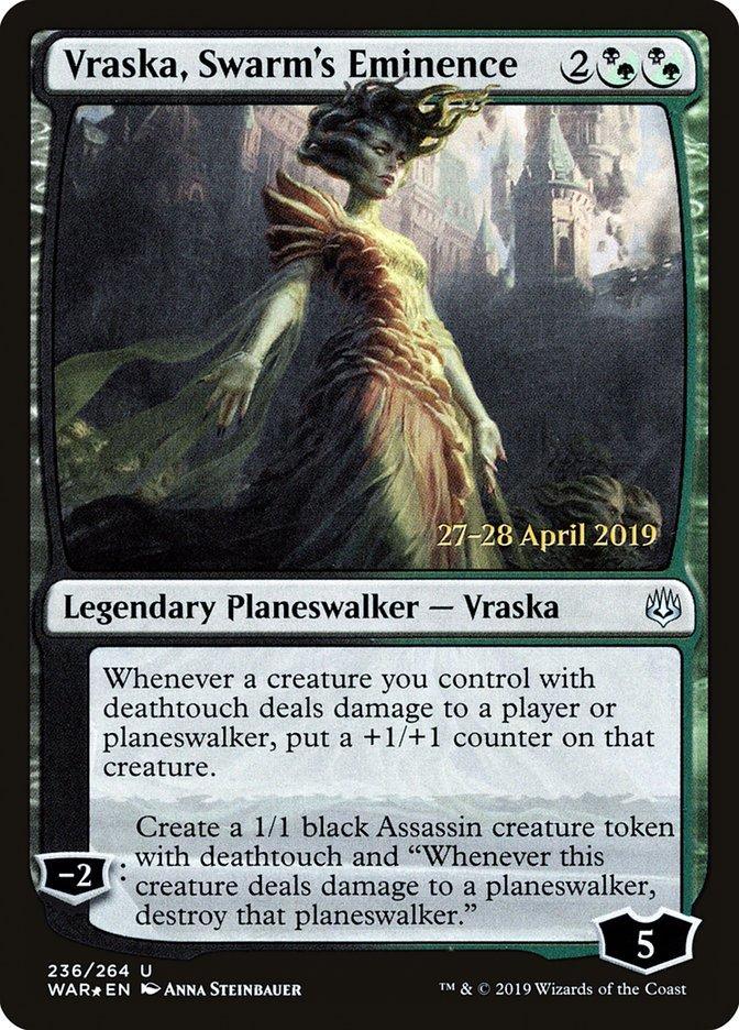 Vraska, Swarm's Eminence [War of the Spark Prerelease Promos] - La Boîte Mystère ( The Mystery Box)