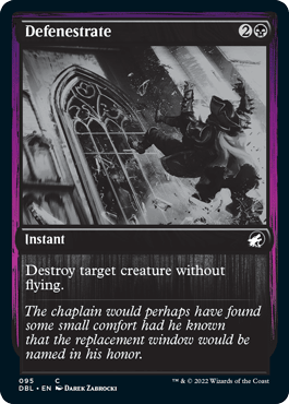 Defenestrate [Innistrad: Double Feature] - La Boîte Mystère ( The Mystery Box)