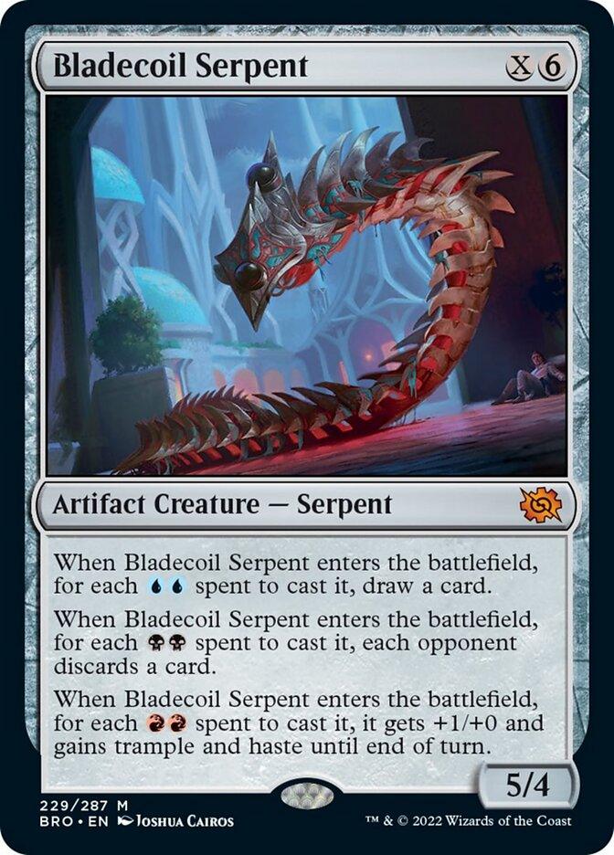 Bladecoil Serpent [The Brothers' War] - La Boîte Mystère ( The Mystery Box)