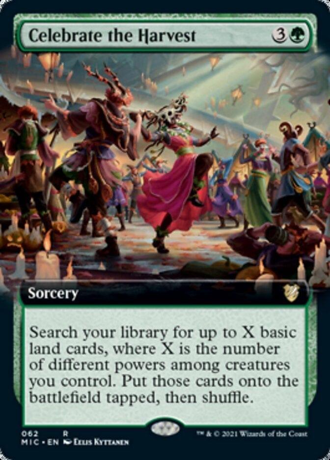 Celebrate the Harvest (Extended) [Innistrad: Midnight Hunt Commander] - La Boîte Mystère ( The Mystery Box)