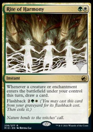 Rite of Harmony (Promo Pack) [Innistrad: Midnight Hunt Promos] - La Boîte Mystère ( The Mystery Box)