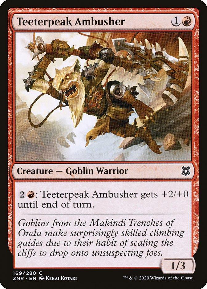 Teeterpeak Ambusher [Zendikar Rising] - La Boîte Mystère ( The Mystery Box)