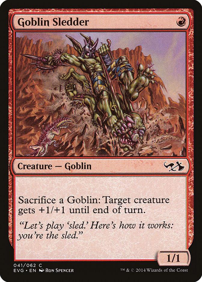 Goblin Sledder (Elves vs. Goblins) [Duel Decks Anthology] - La Boîte Mystère ( The Mystery Box)