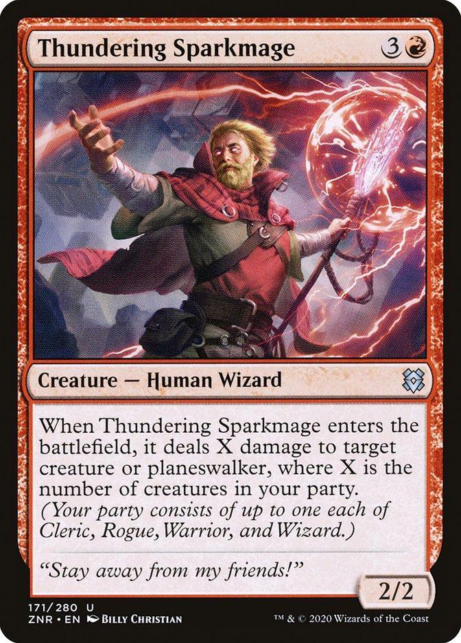 Thundering Sparkmage [Zendikar Rising] - La Boîte Mystère ( The Mystery Box)