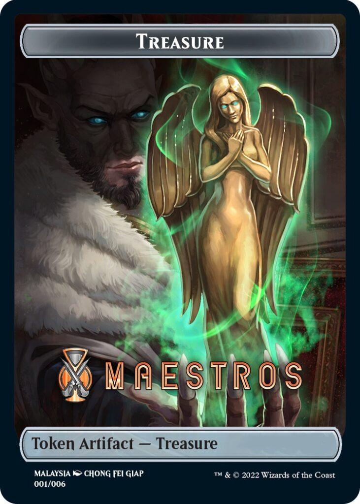 Treasure Token (Maestros) (Southeast Asia Artists) [Streets of New Capenna Tokens] - La Boîte Mystère ( The Mystery Box)