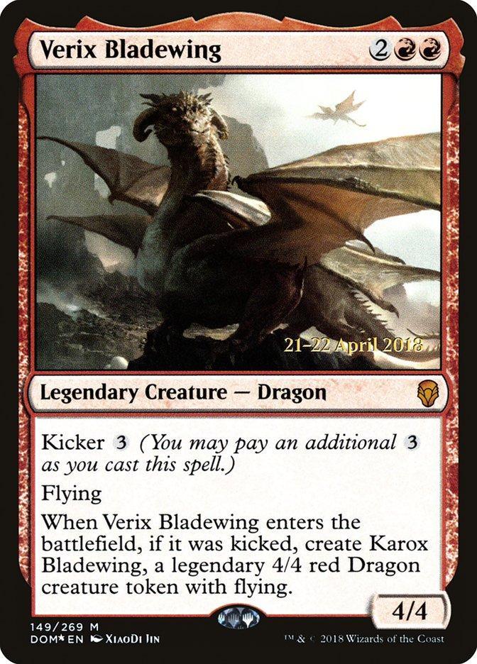 Verix Bladewing [Dominaria Prerelease Promos] - La Boîte Mystère ( The Mystery Box)