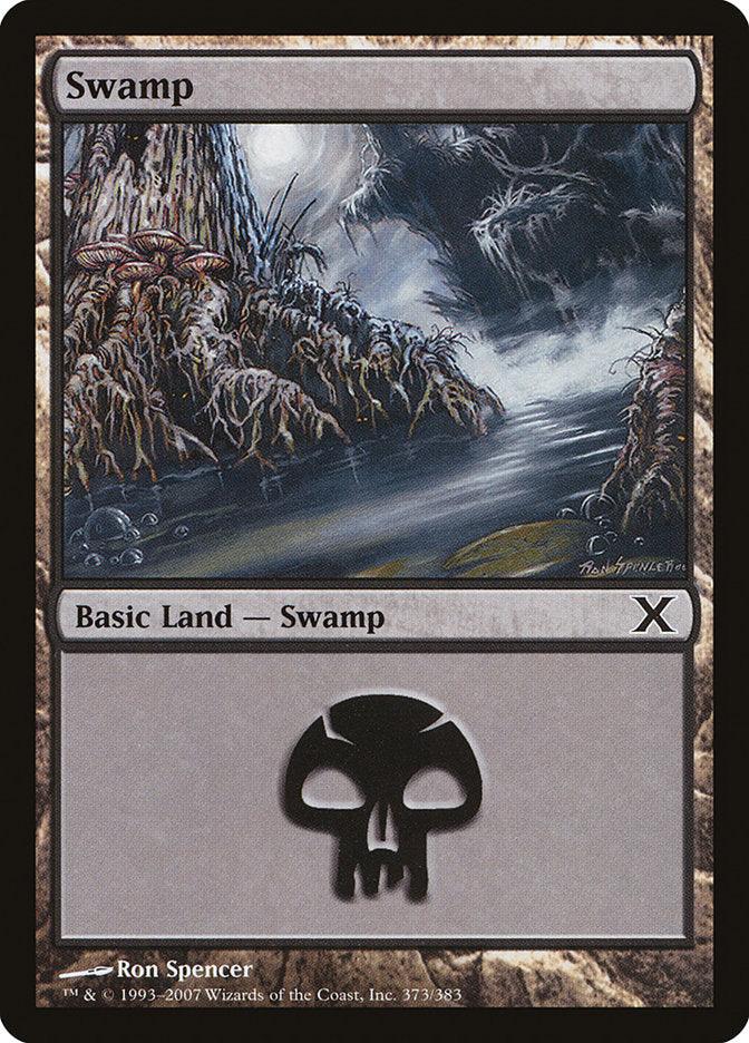 Swamp (373) [Tenth Edition] - La Boîte Mystère ( The Mystery Box)