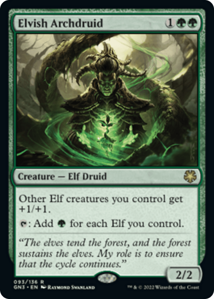 Elvish Archdruid [Game Night: Free-for-All] - La Boîte Mystère ( The Mystery Box)