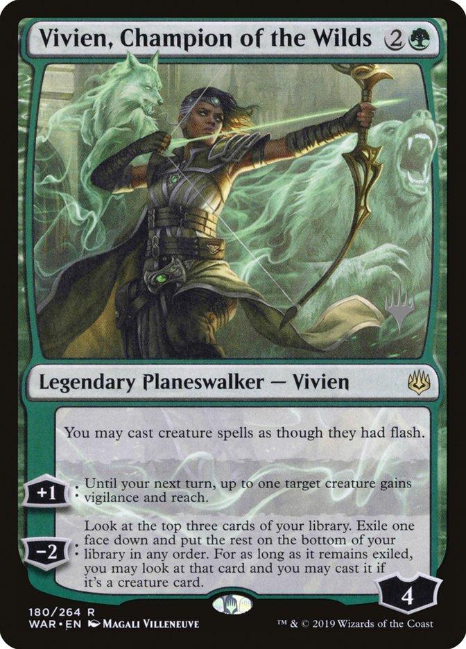 Vivien, Champion of the Wilds (Promo Pack) [War of the Spark Promos] - La Boîte Mystère ( The Mystery Box)