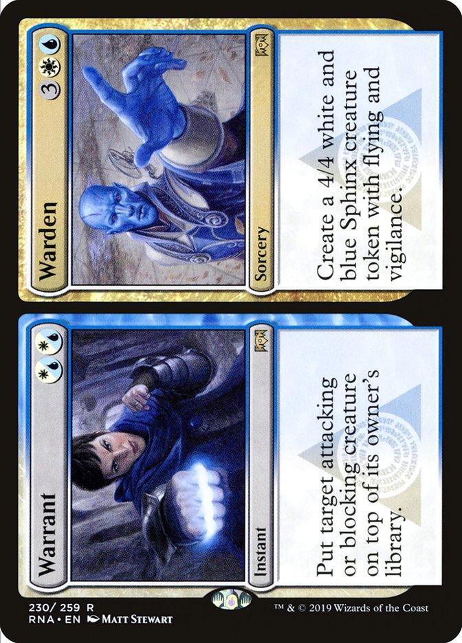 Warrant // Warden [Ravnica Allegiance] - La Boîte Mystère ( The Mystery Box)