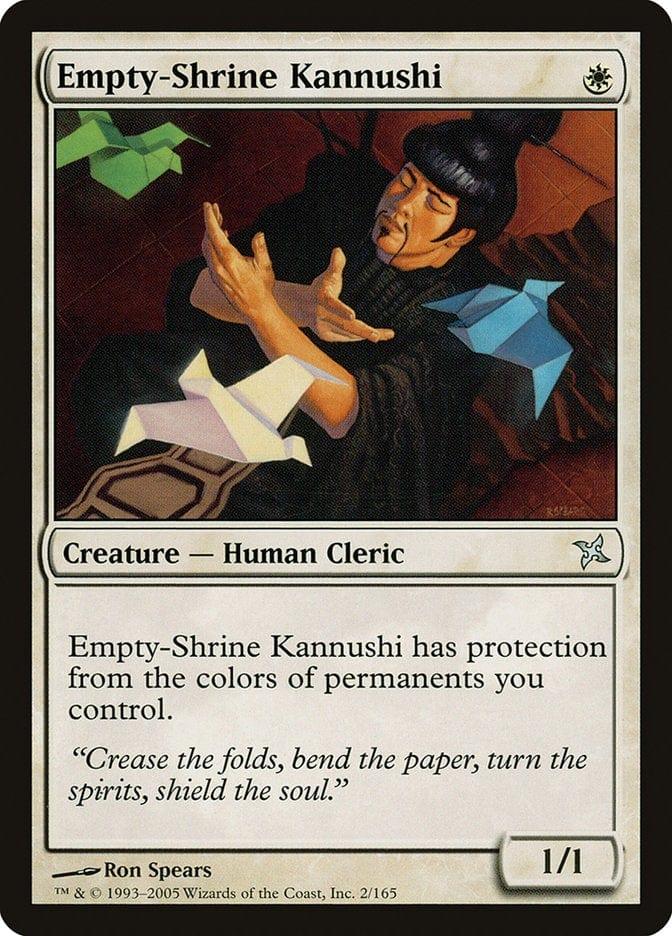 Empty-Shrine Kannushi [Betrayers of Kamigawa] - La Boîte Mystère ( The Mystery Box)