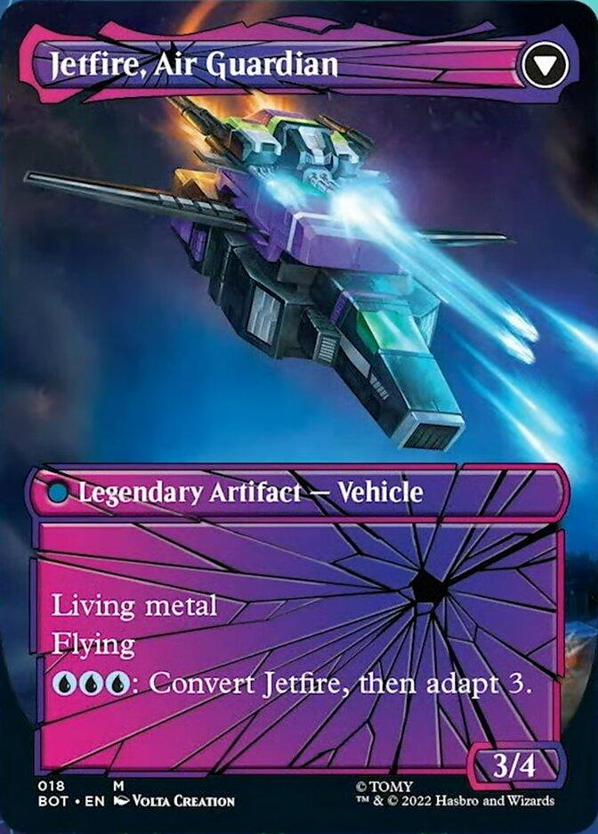 Jetfire, Ingenious Scientist // Jetfire, Air Guardian (Shattered Glass) [Universes Beyond: Transformers] - La Boîte Mystère ( The Mystery Box)