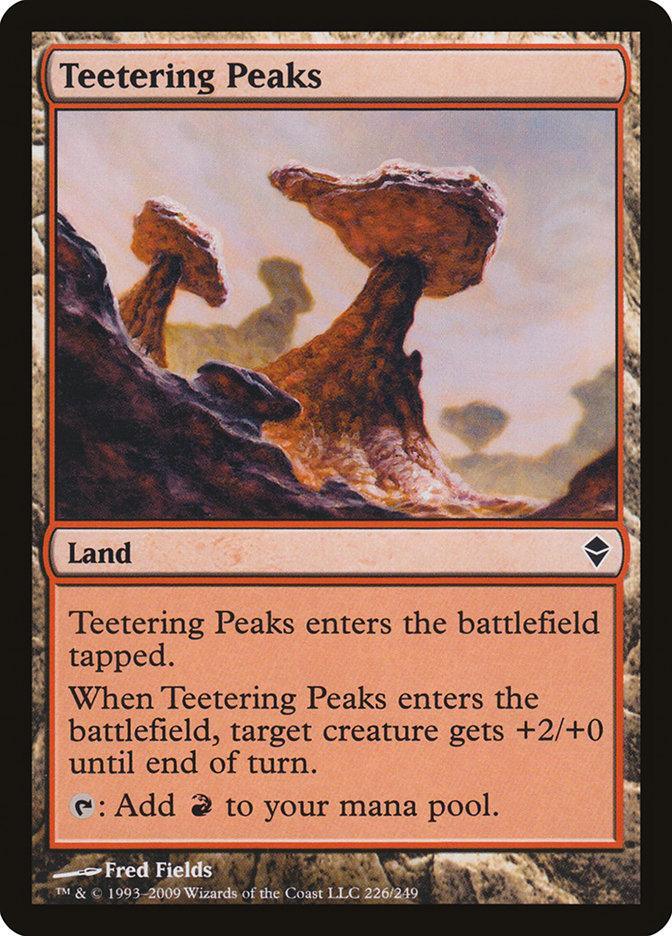 Teetering Peaks [Zendikar] - La Boîte Mystère ( The Mystery Box)