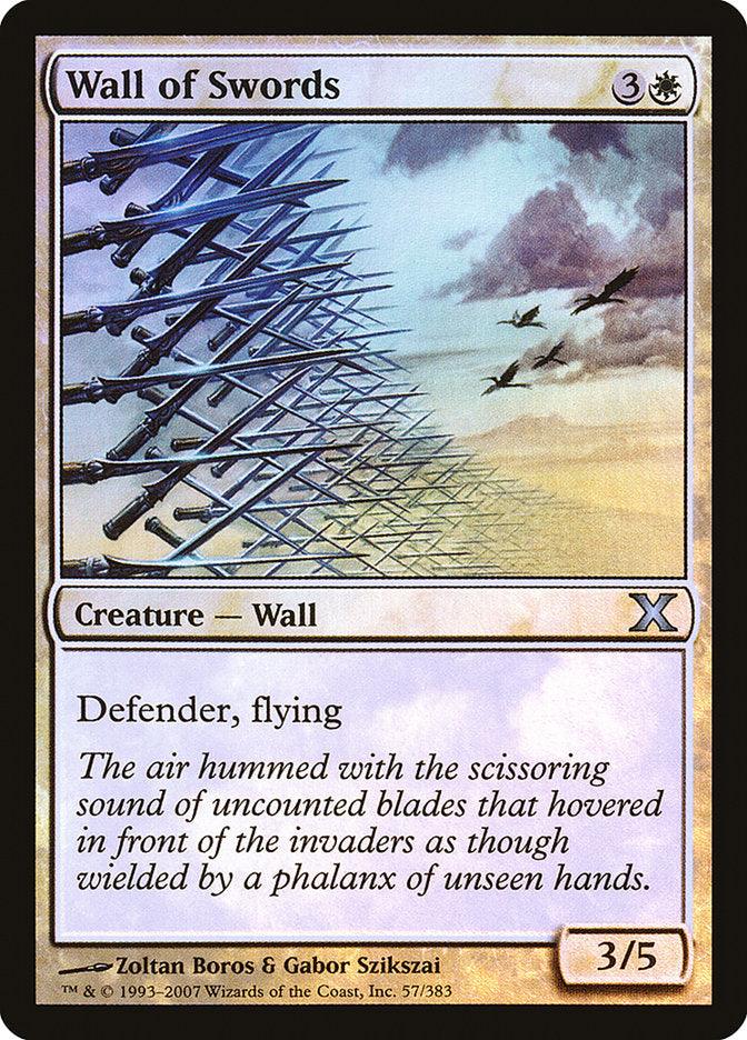 Wall of Swords (Premium Foil) [Tenth Edition] - La Boîte Mystère ( The Mystery Box)