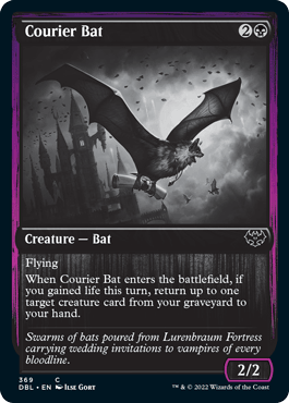 Courier Bat [Innistrad: Double Feature] - La Boîte Mystère ( The Mystery Box)