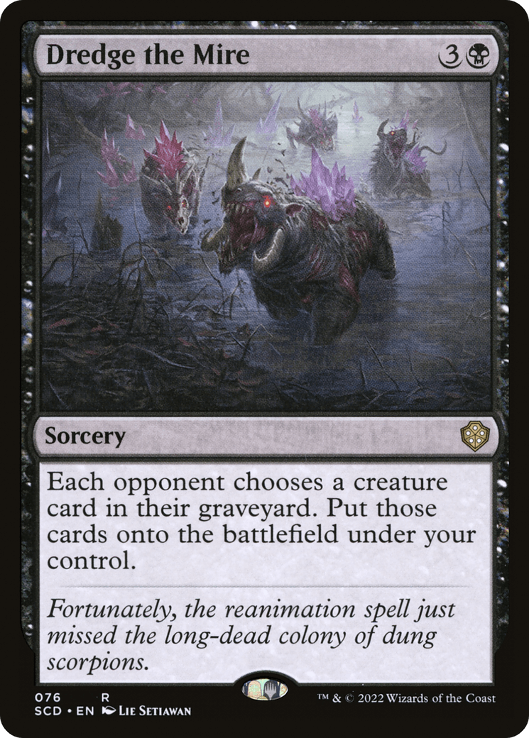 Dredge the Mire [Starter Commander Decks] - La Boîte Mystère ( The Mystery Box)