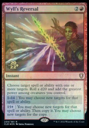 Wyll's Reversal [Commander Legends: Battle for Baldur's Gate Prerelease Promos] - La Boîte Mystère ( The Mystery Box)