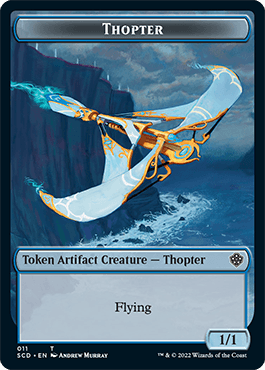 Bird // Thopter Double-Sided Token [Starter Commander Decks] - La Boîte Mystère ( The Mystery Box)