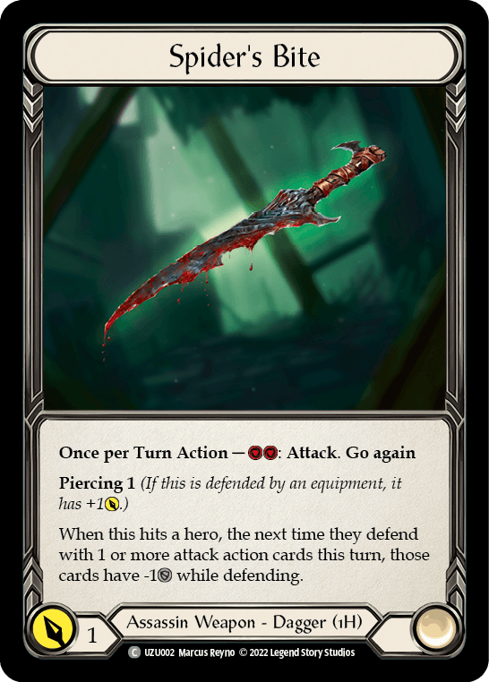 Spider's Bite [UZU002] (Outsiders Uzuri Blitz Deck) - La Boîte Mystère ( The Mystery Box)