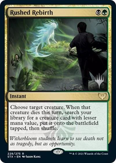 Rushed Rebirth (Promo Pack) [Strixhaven: School of Mages Promos] - La Boîte Mystère ( The Mystery Box)
