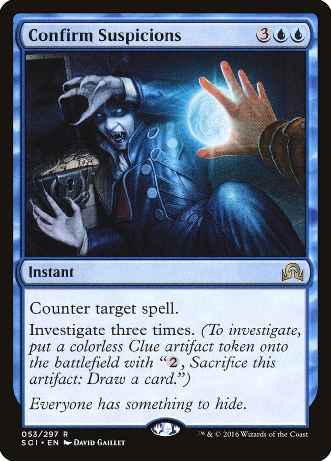 Confirm Suspicions [Shadows over Innistrad] - La Boîte Mystère ( The Mystery Box)