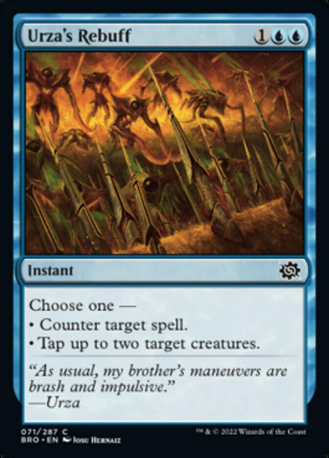 Urza's Rebuff [The Brothers' War] - La Boîte Mystère ( The Mystery Box)