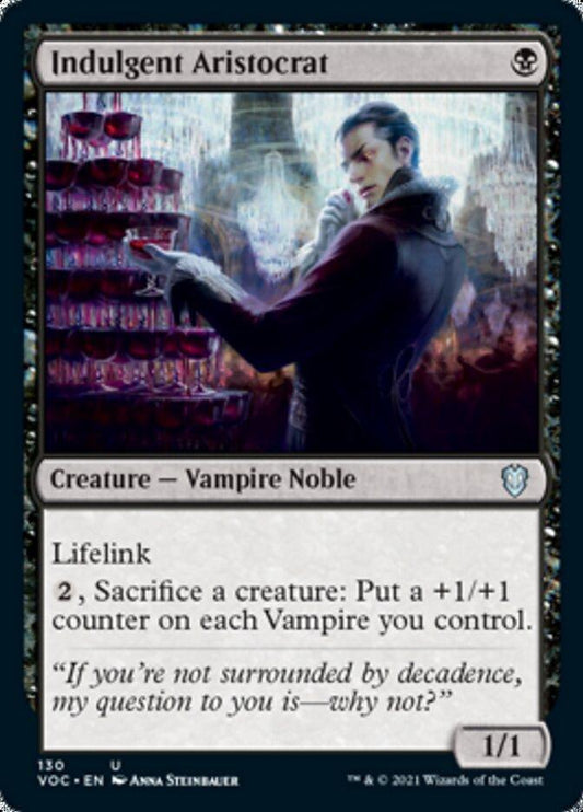 Indulgent Aristocrat [Innistrad: Crimson Vow Commander] - La Boîte Mystère ( The Mystery Box)