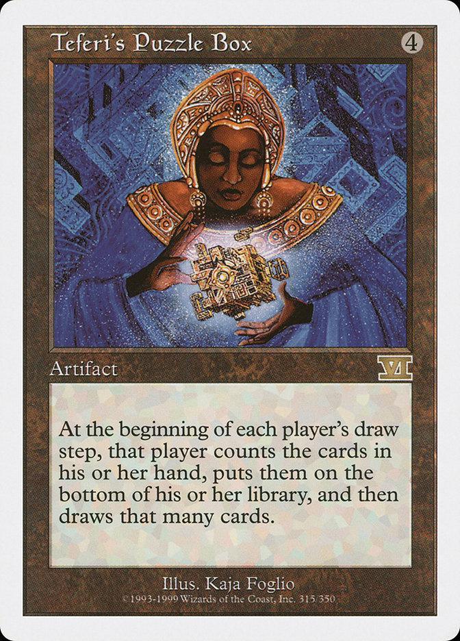 Teferi's Puzzle Box [Classic Sixth Edition] - La Boîte Mystère ( The Mystery Box)