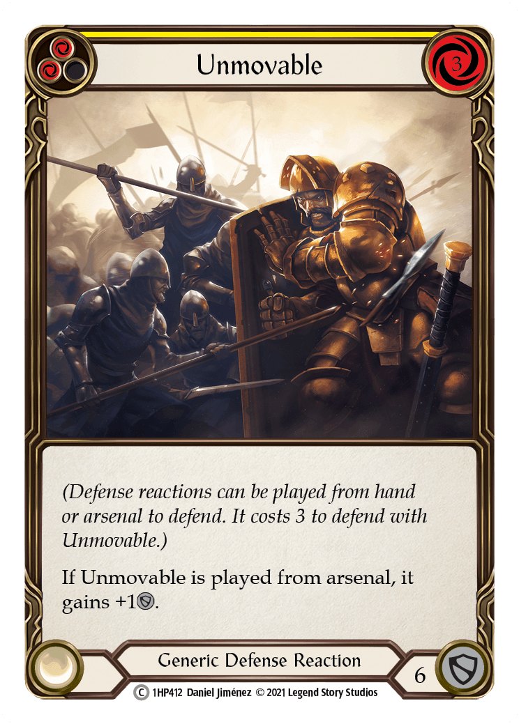 Unmovable (Yellow) [1HP412] - La Boîte Mystère ( The Mystery Box)