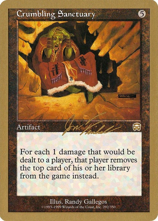 Crumbling Sanctuary [World Championship Decks 2000] - La Boîte Mystère ( The Mystery Box)