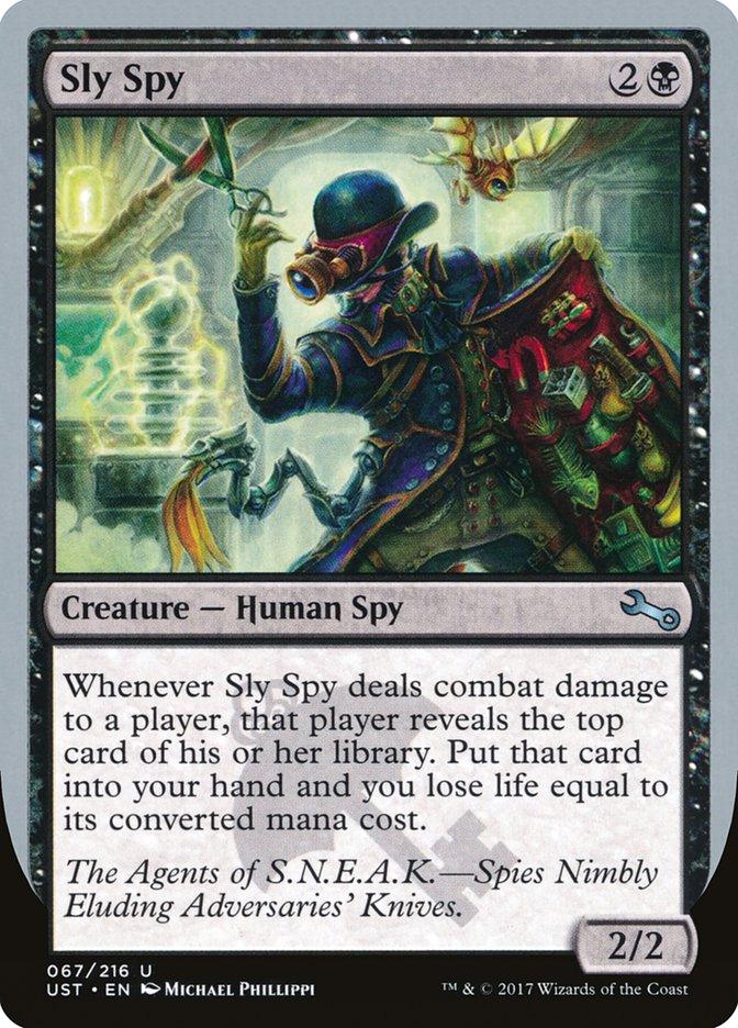 Sly Spy ("Spies Nimbly Eluding Adversaries' Knives") [Unstable] - La Boîte Mystère ( The Mystery Box)