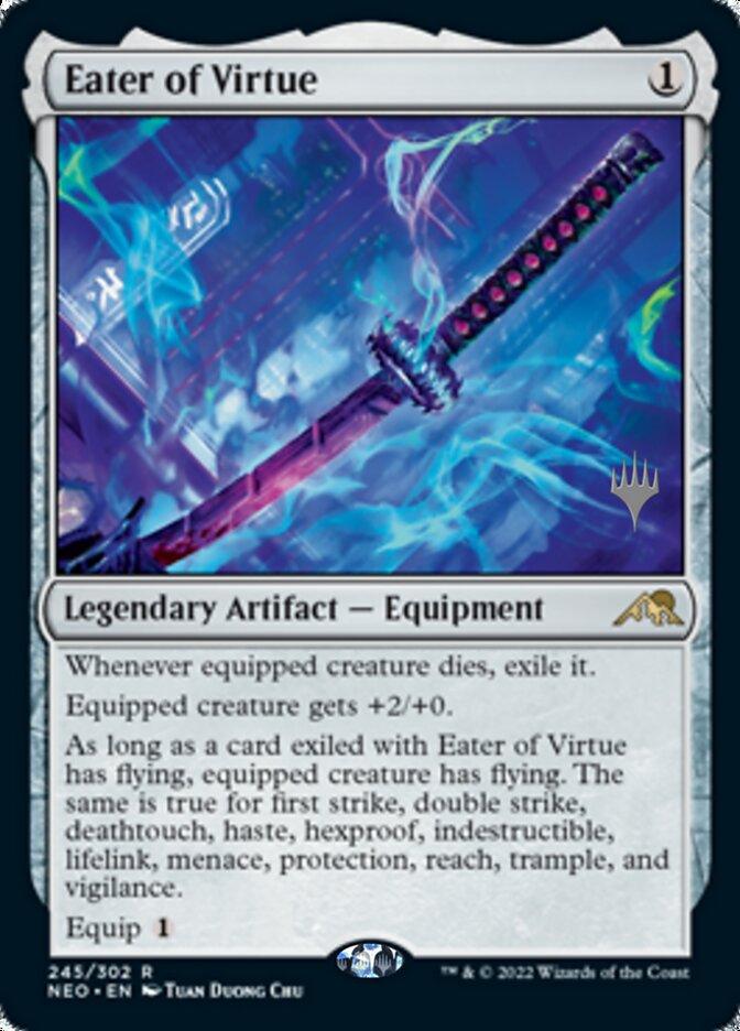 Eater of Virtue (Promo Pack) [Kamigawa: Neon Dynasty Promos] - La Boîte Mystère ( The Mystery Box)