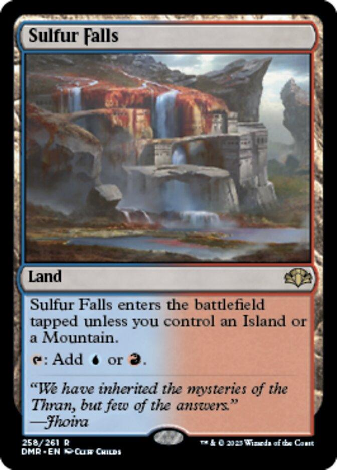 Sulfur Falls [Dominaria Remastered] - La Boîte Mystère ( The Mystery Box)
