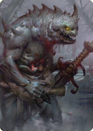 Gray Slaad Art Card [Commander Legends: Battle for Baldur's Gate Art Series] - La Boîte Mystère ( The Mystery Box)