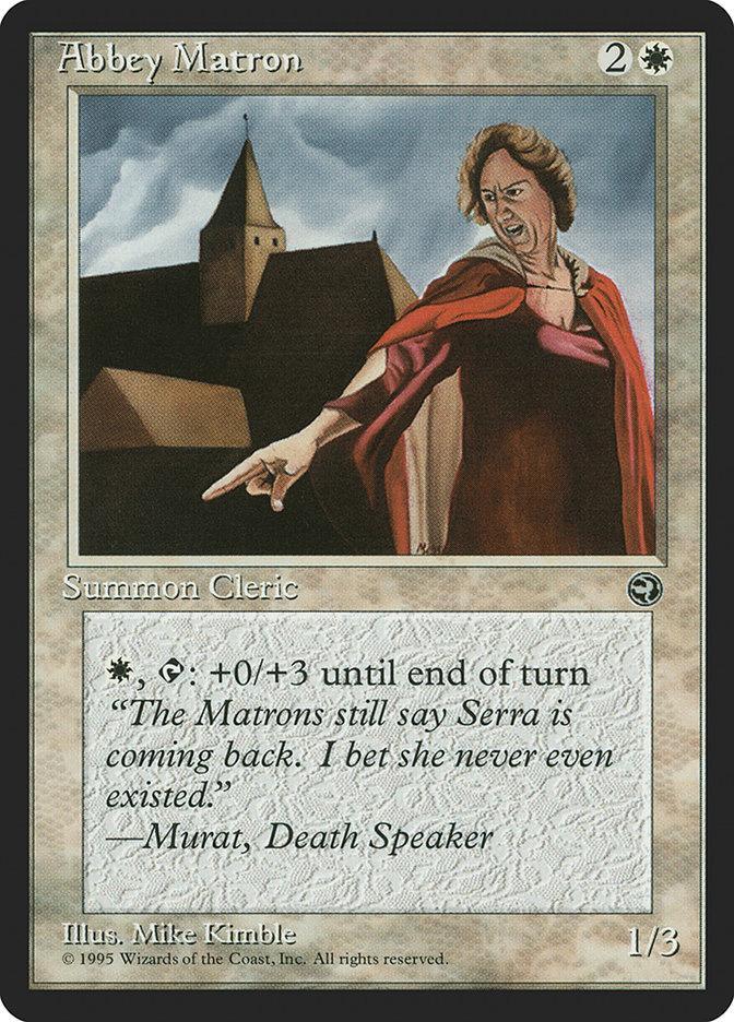 Abbey Matron (Murat Flavor Text) [Homelands] - La Boîte Mystère ( The Mystery Box)