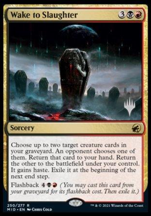 Wake to Slaughter (Promo Pack) [Innistrad: Midnight Hunt Promos] - La Boîte Mystère ( The Mystery Box)