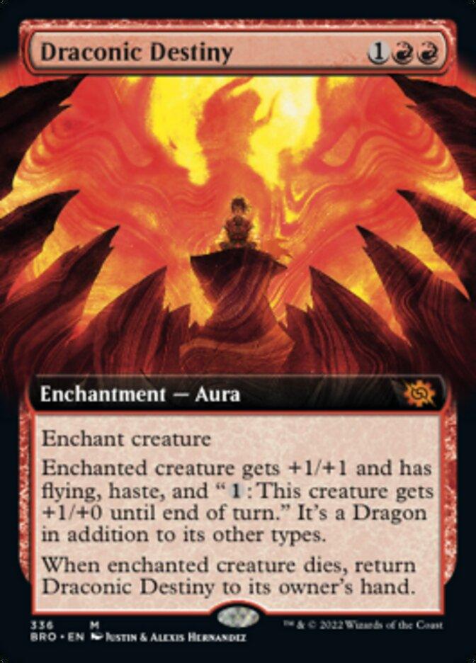 Draconic Destiny (Extended Art) [The Brothers' War] - La Boîte Mystère ( The Mystery Box)