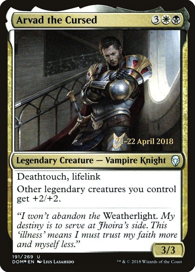 Arvad the Cursed [Dominaria Prerelease Promos] - La Boîte Mystère ( The Mystery Box)
