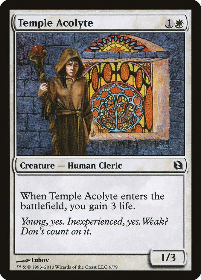 Temple Acolyte [Duel Decks: Elspeth vs. Tezzeret] - La Boîte Mystère ( The Mystery Box)
