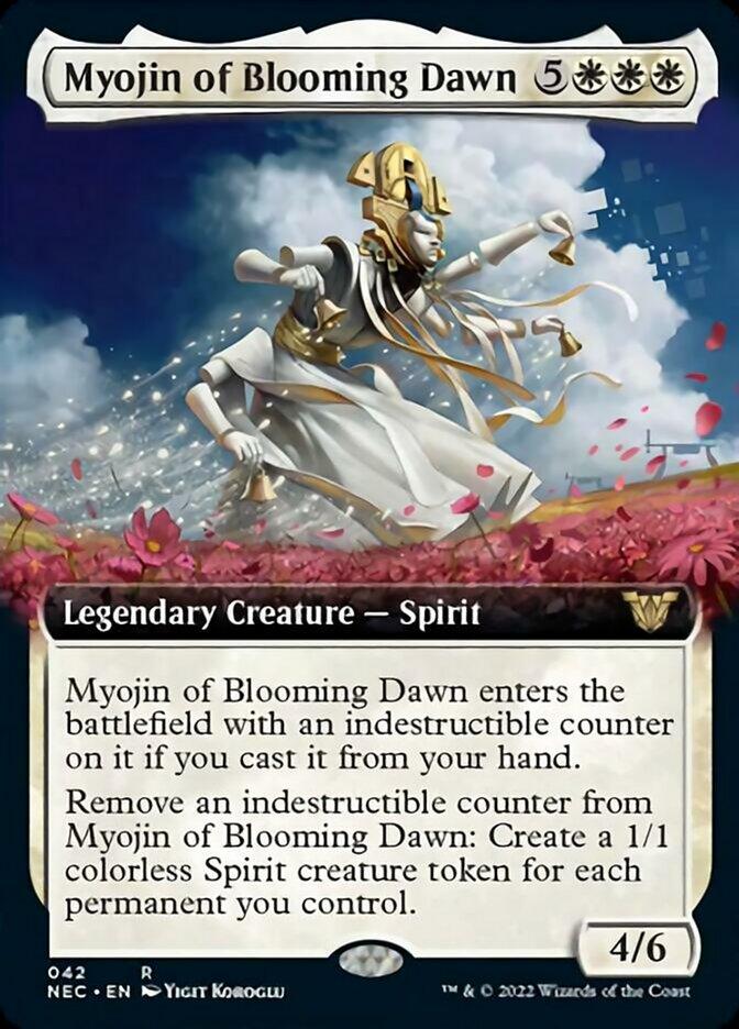 Myojin of Blooming Dawn (Extended) [Kamigawa: Neon Dynasty Commander] - La Boîte Mystère ( The Mystery Box)