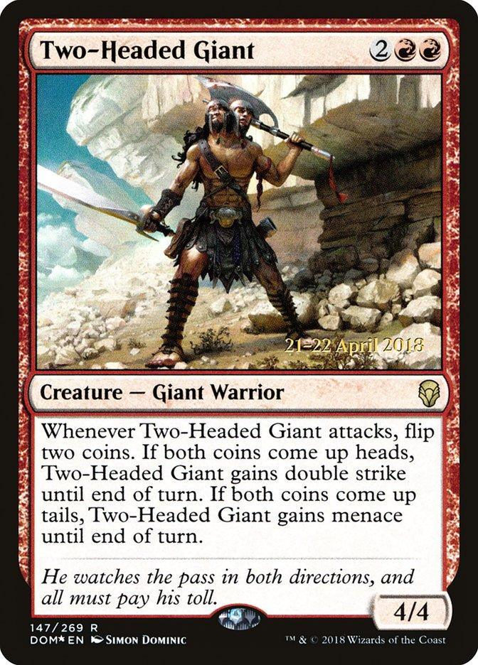 Two-Headed Giant [Dominaria Prerelease Promos] - La Boîte Mystère ( The Mystery Box)